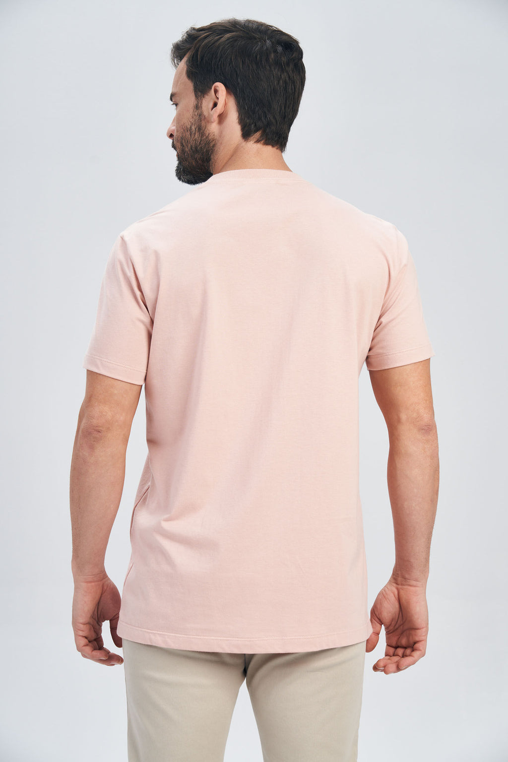 Camiseta Under the Stone Masculina Acostamento Rosa Cha