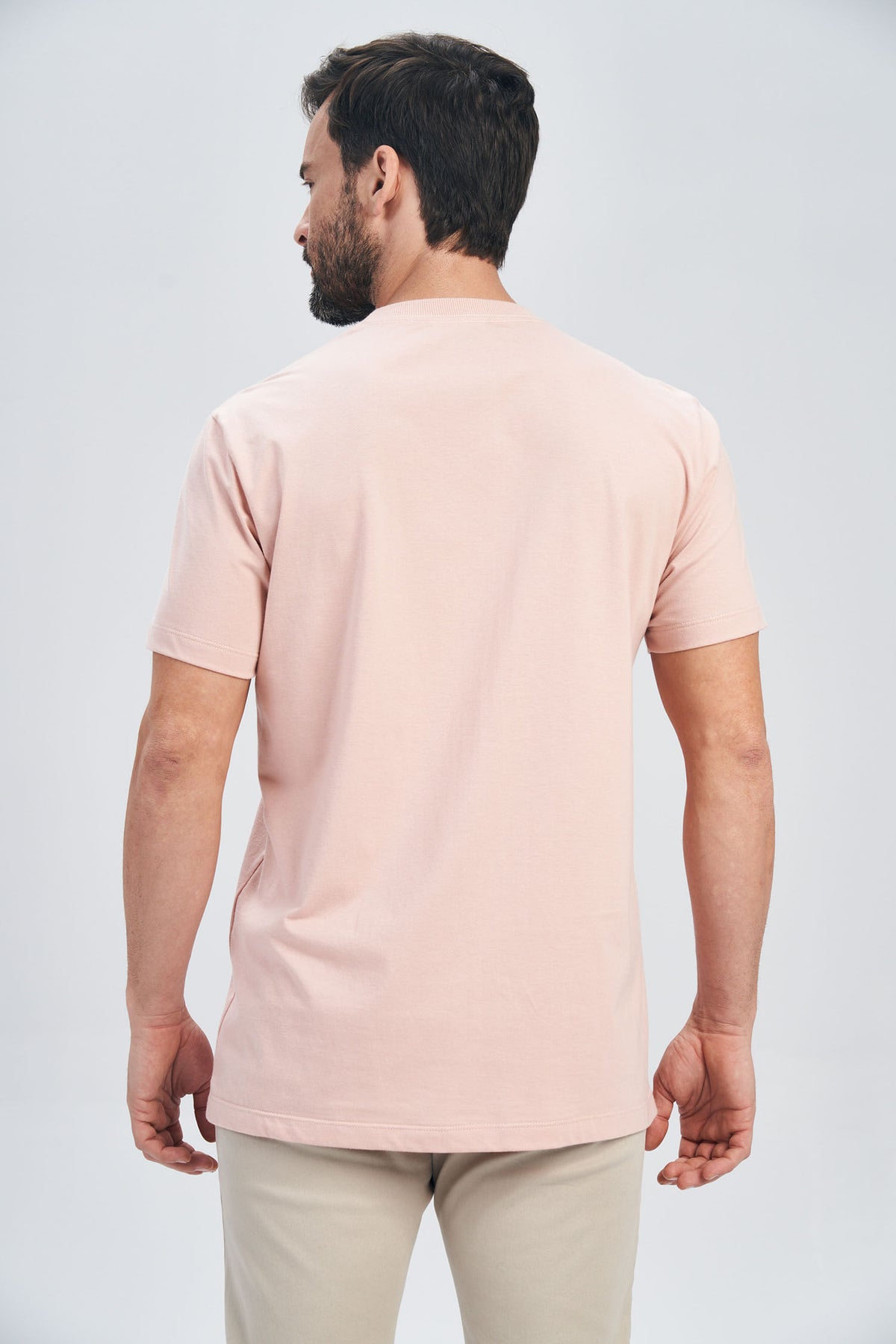 Camiseta Under the Stone Masculina Acostamento Rosa Cha