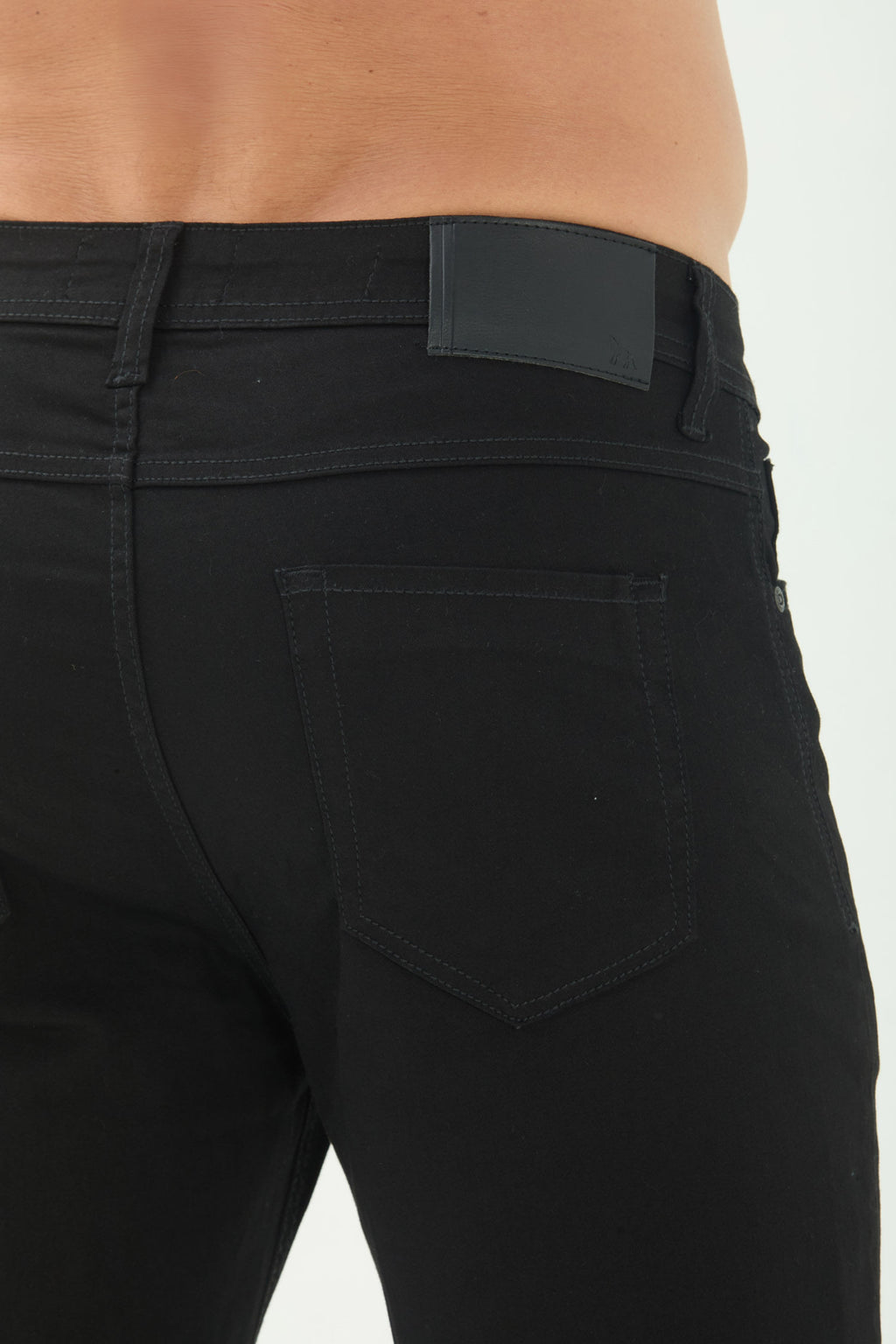 Calça Sarja Rock Tech Masculina Acostamento Jeans Escuro