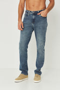 Calça Jeans Rock Casual Masculina Acostamento Jeans Intermediario