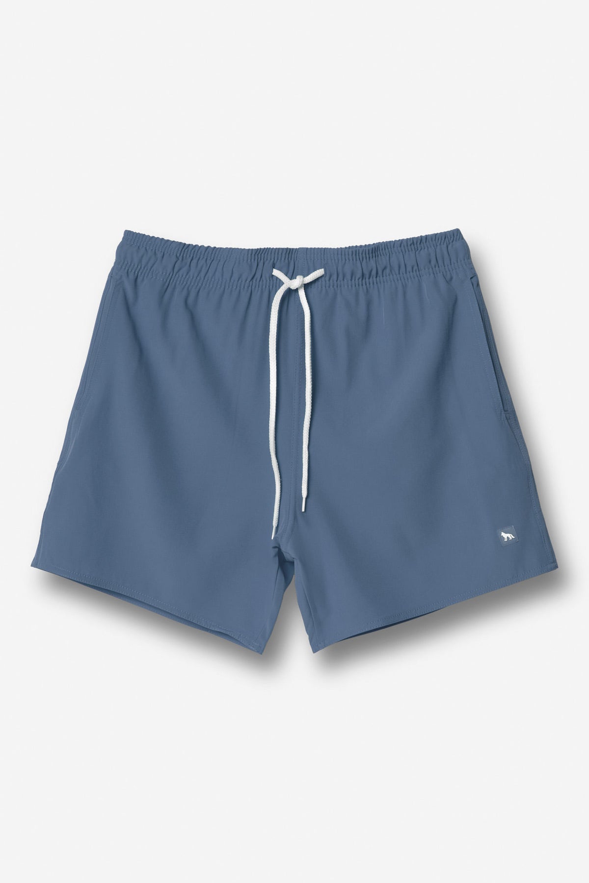 Short Nylon com Cordão no Cós Masculino Acostamento Azul