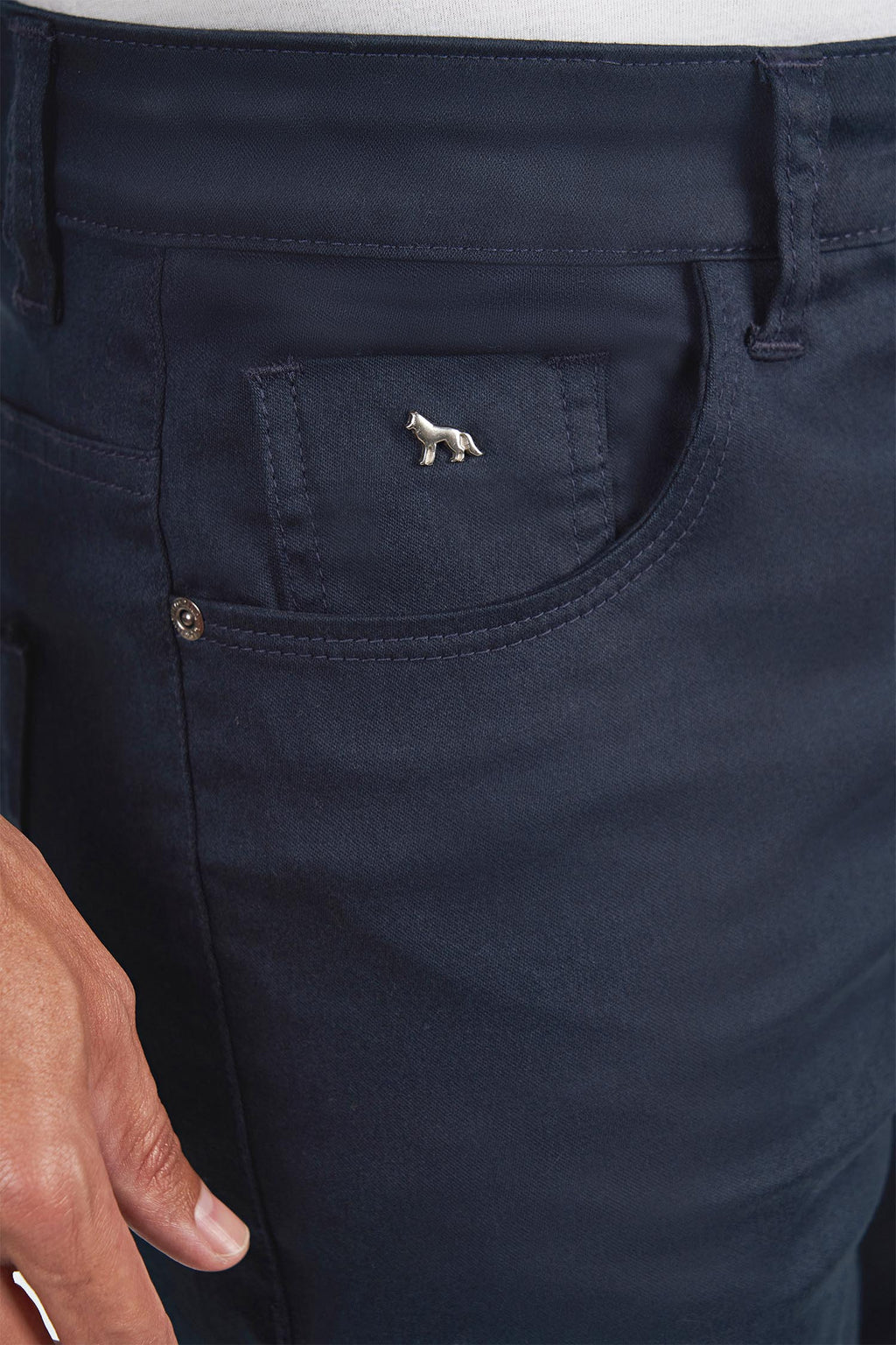 Calça Sarja Regular Masculina Acostamento Duna