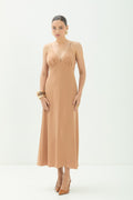 Vestido Longo Minimalista ACT Feminino Preto