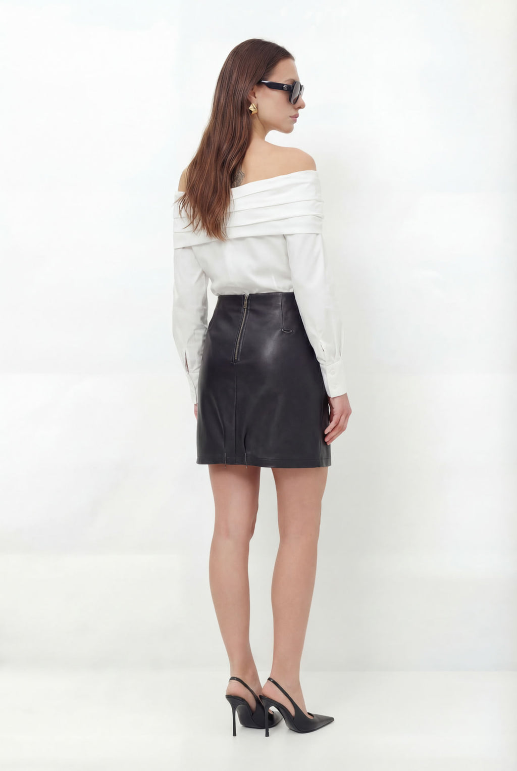 Blusa Com Laço ACT Feminina Off White