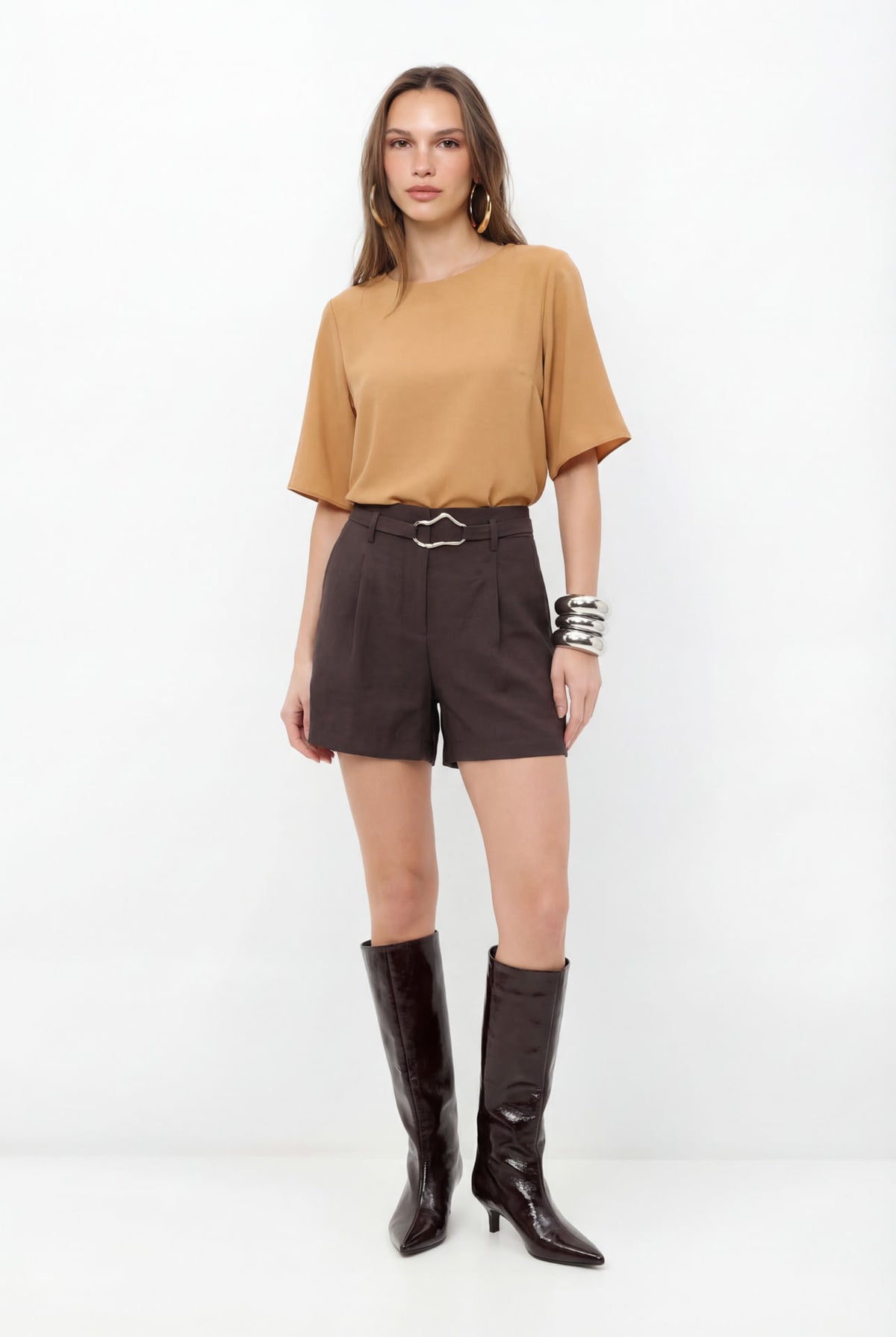Blusa Manga Ampla ACT Feminina Fendi