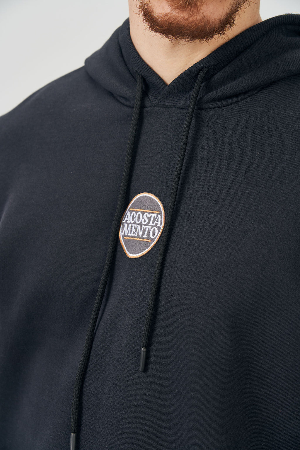 Blusão Moletom Circle Masculino Acostamento Preto