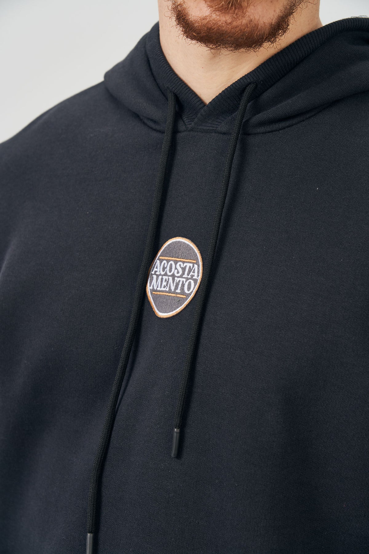 Blusão Moletom Circle Masculino Acostamento Preto