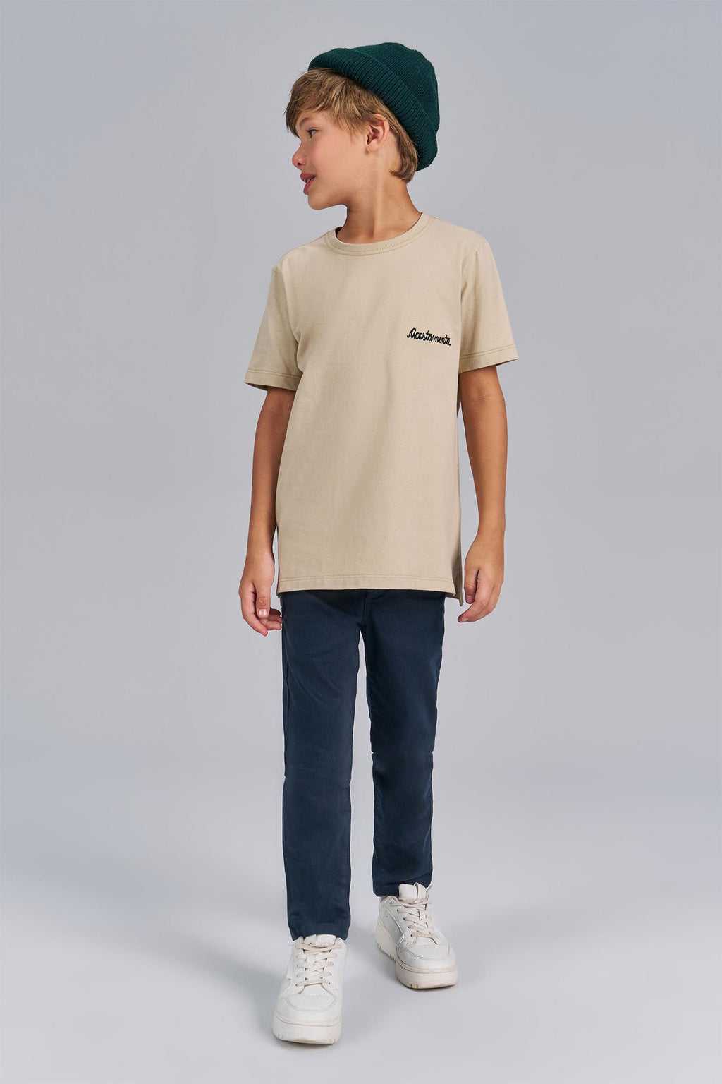 Camiseta Básica Menino Acostamento Next Goanna