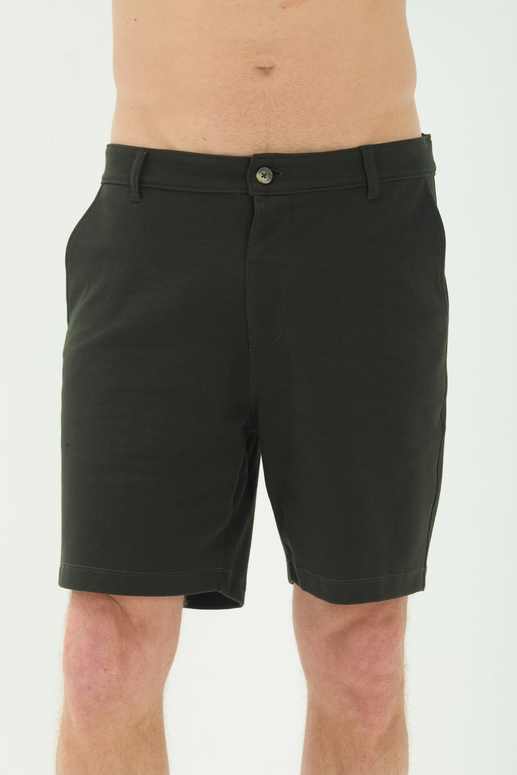 Bermuda Versátil Masculina Acostamento Verde Folhagem