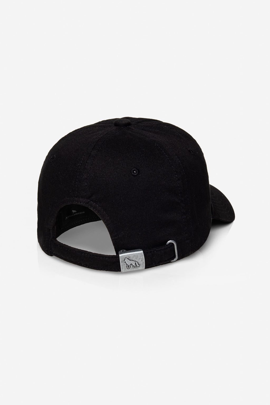 Boné Plaquinha de Metal Masculino Acostamento Preto