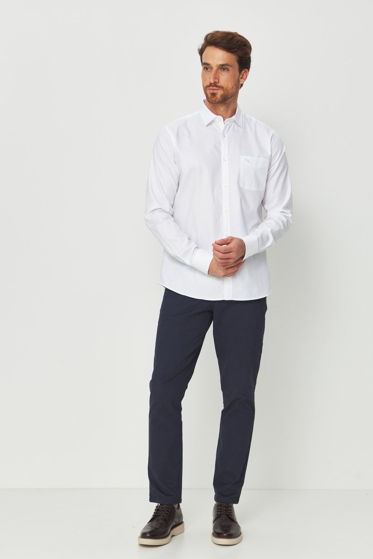 Calça Bolso Faca Cotton Masculina Acostamento Marinho