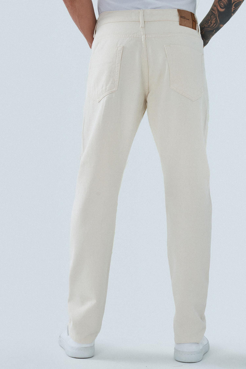 Calça Jeans Skinny Clara Masculina Acostamento Jeans Medio