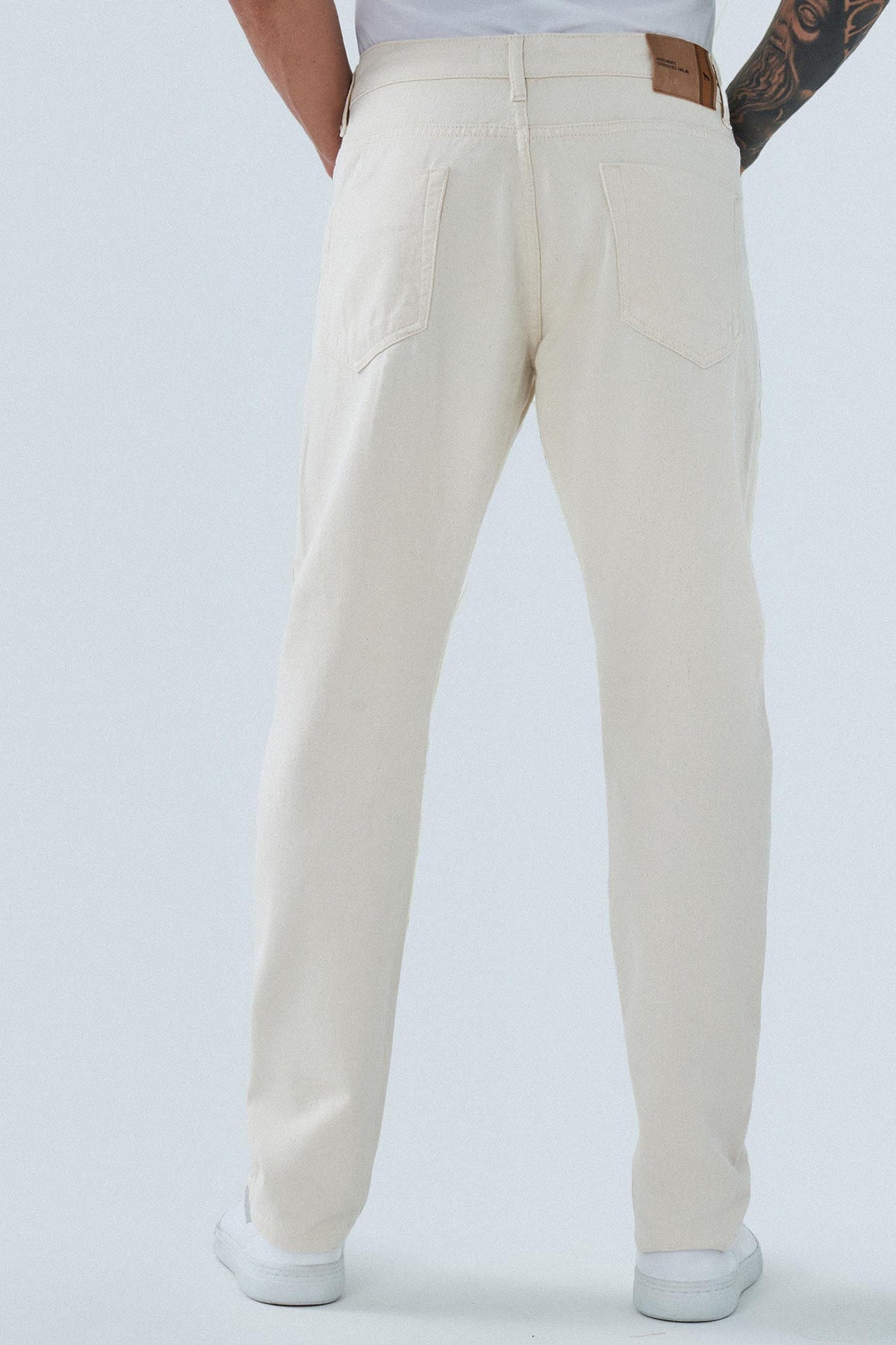 Calça Jeans Skinny Clara Masculina Acostamento Jeans Medio