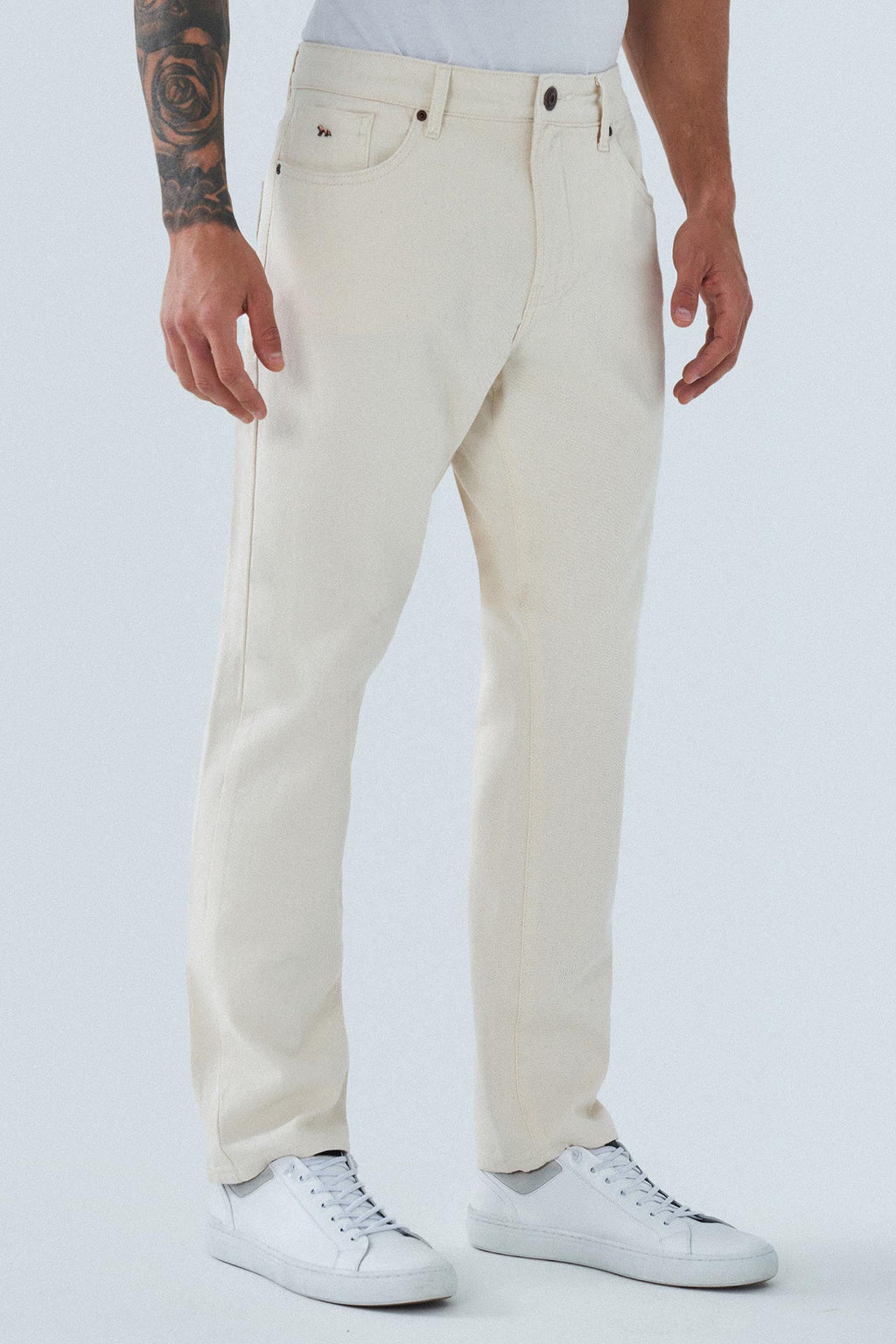 Calça Jeans Skinny Clara Masculina Acostamento Jeans Medio