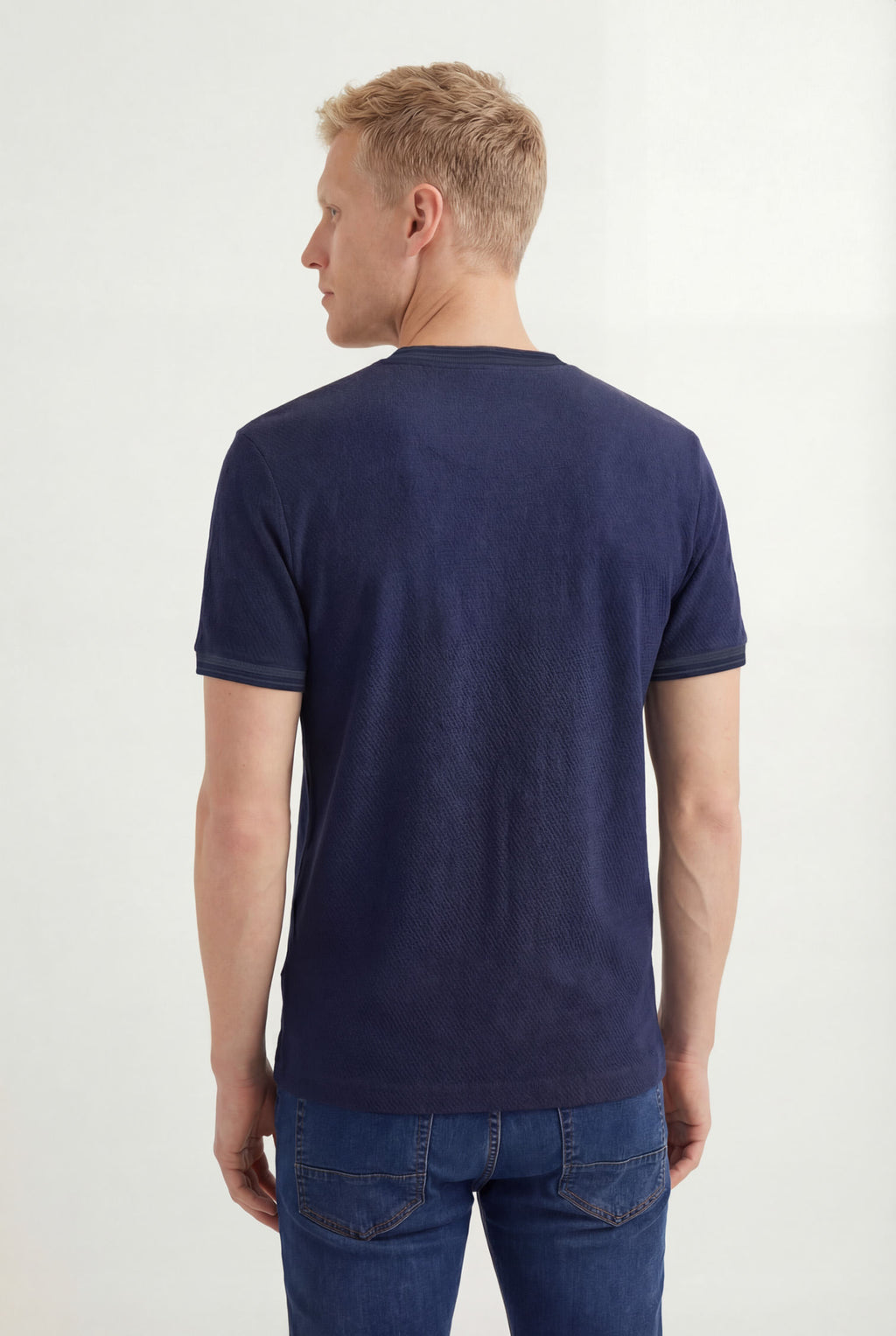 Camiseta Manga Curta Masculina Acostamento Preto