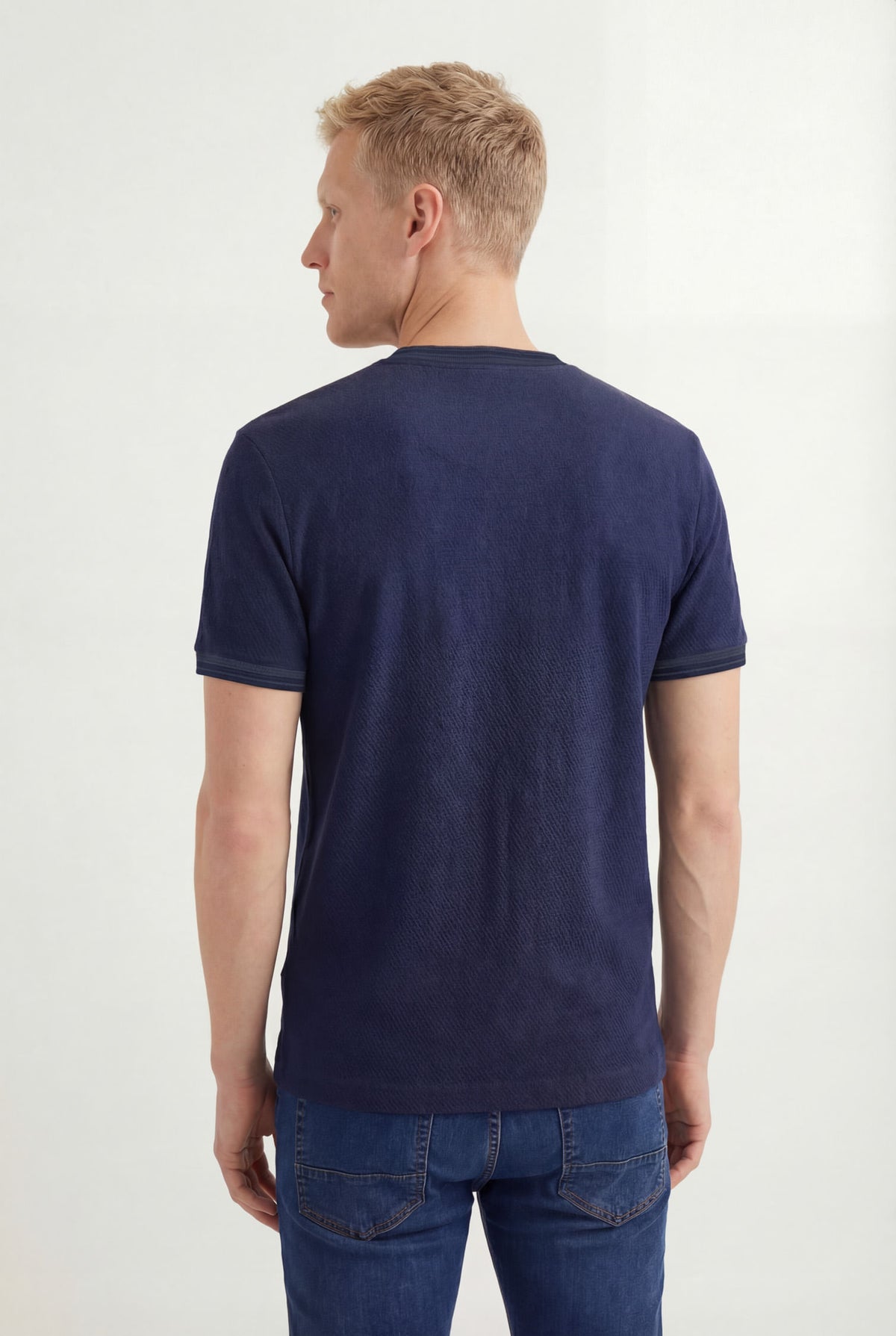 Camiseta Manga Curta Masculina Acostamento Preto
