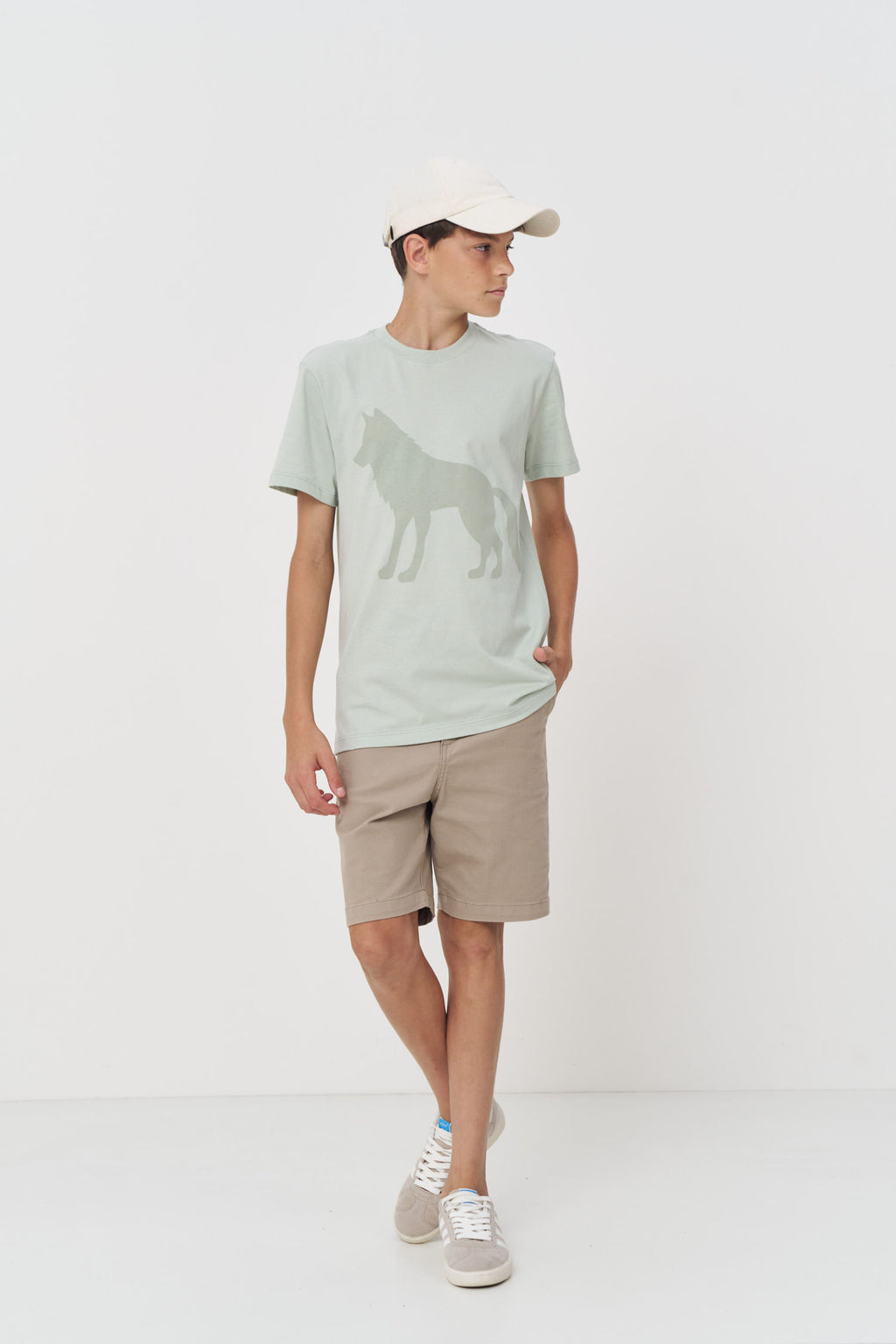 Camiseta Urban Menino Acostamento Next Verde Cidreira