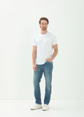 Calça Jeans Tech Regular Masculina Acostamento Jeans Intermediario