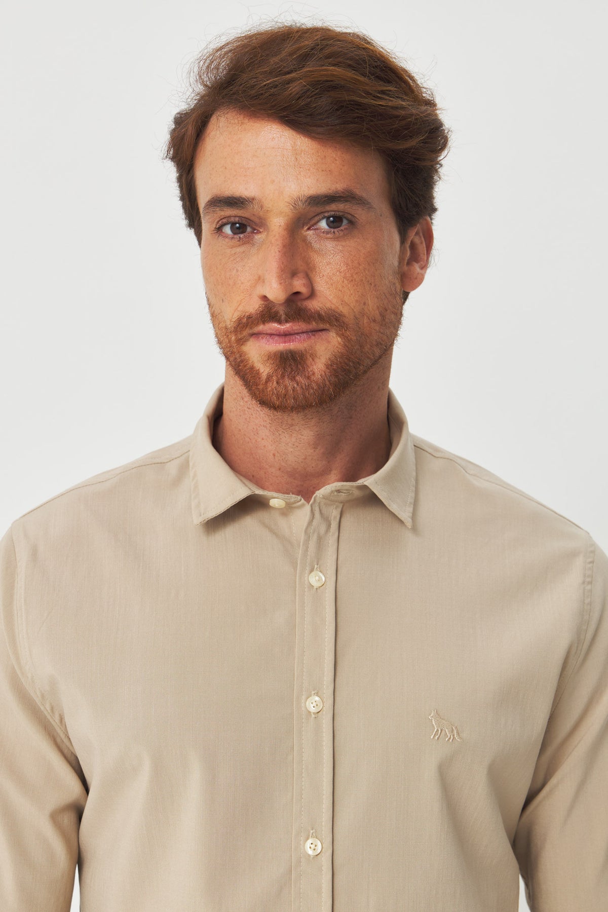 Camisa Tech Manga Longa Basic Masculino Acostamento Areia