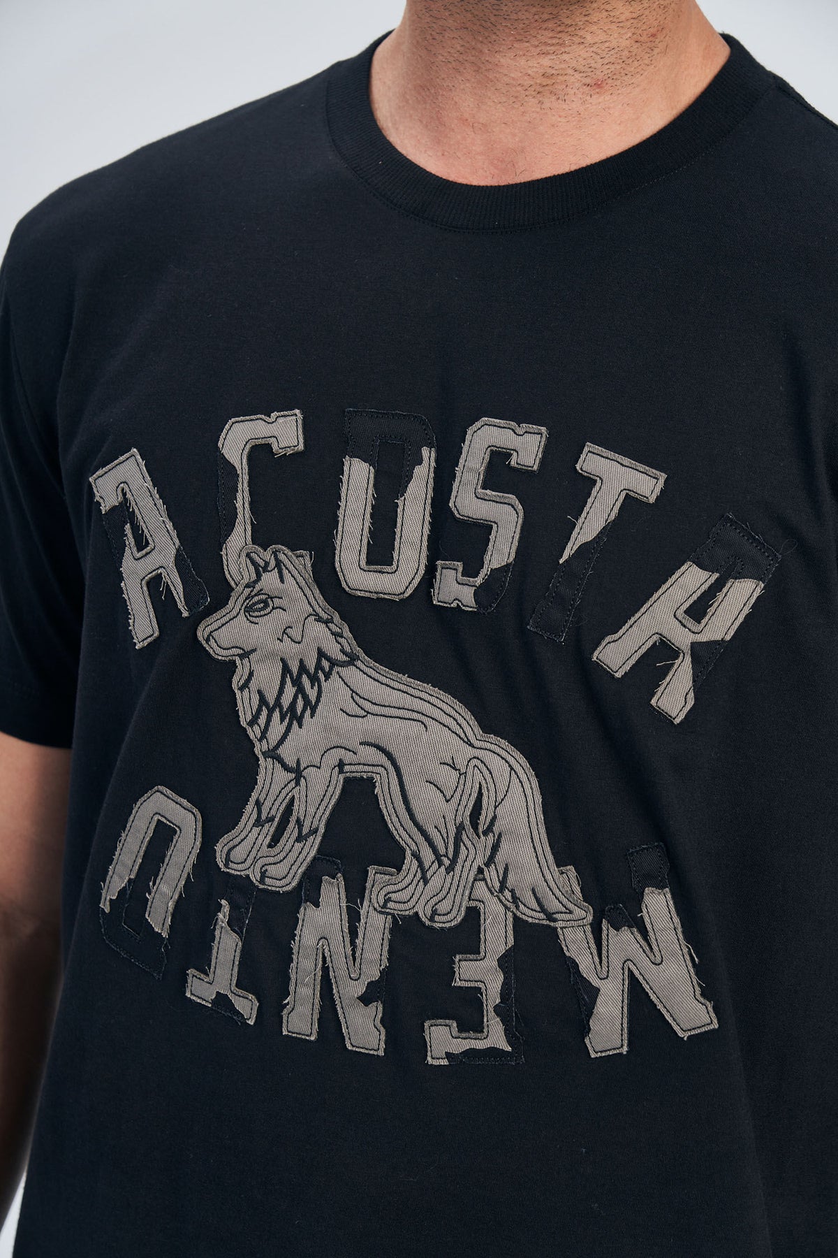 Camiseta Old School Masculina Acostamento Preto