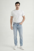 Calça Jeans Regular Masculina Acostamento Jeans Intermediario