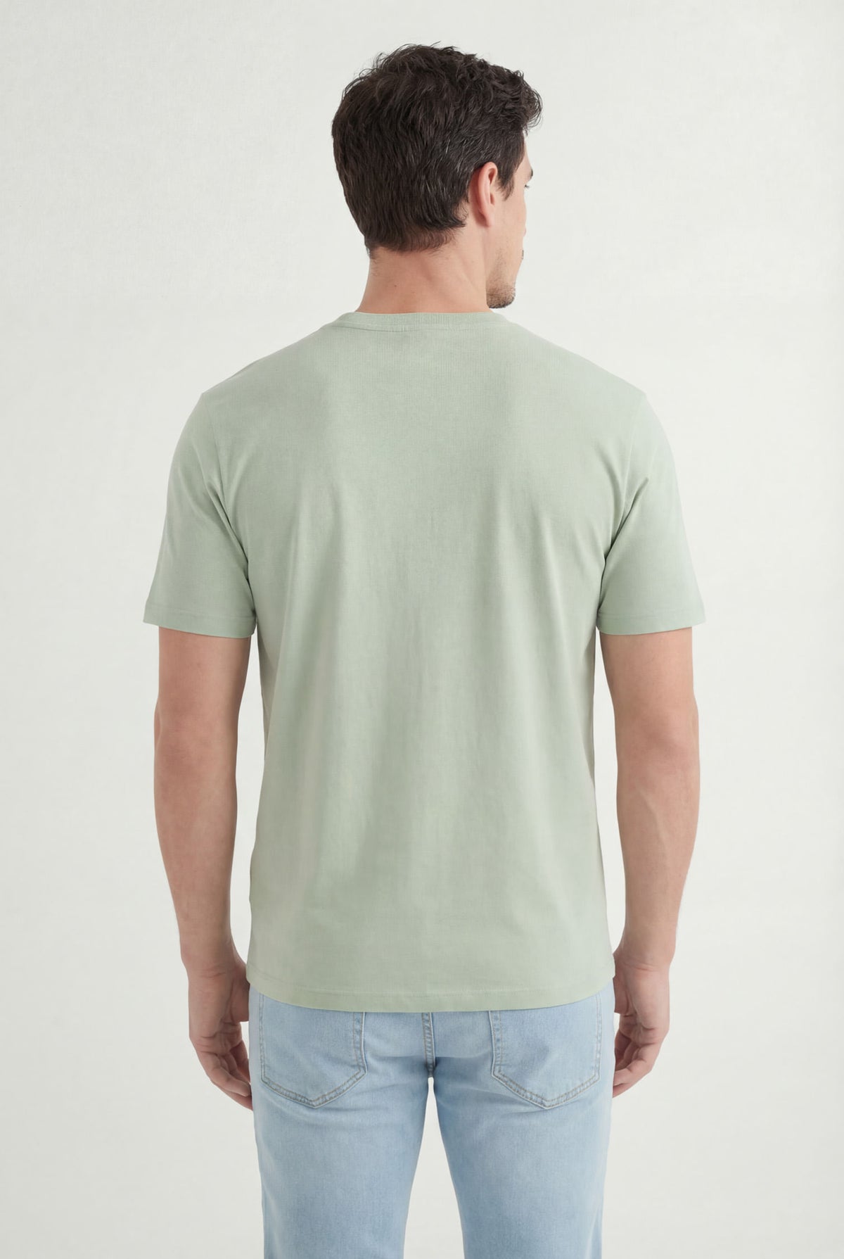 Camiseta Essencial Masculina Acostamento Verde Cidreira