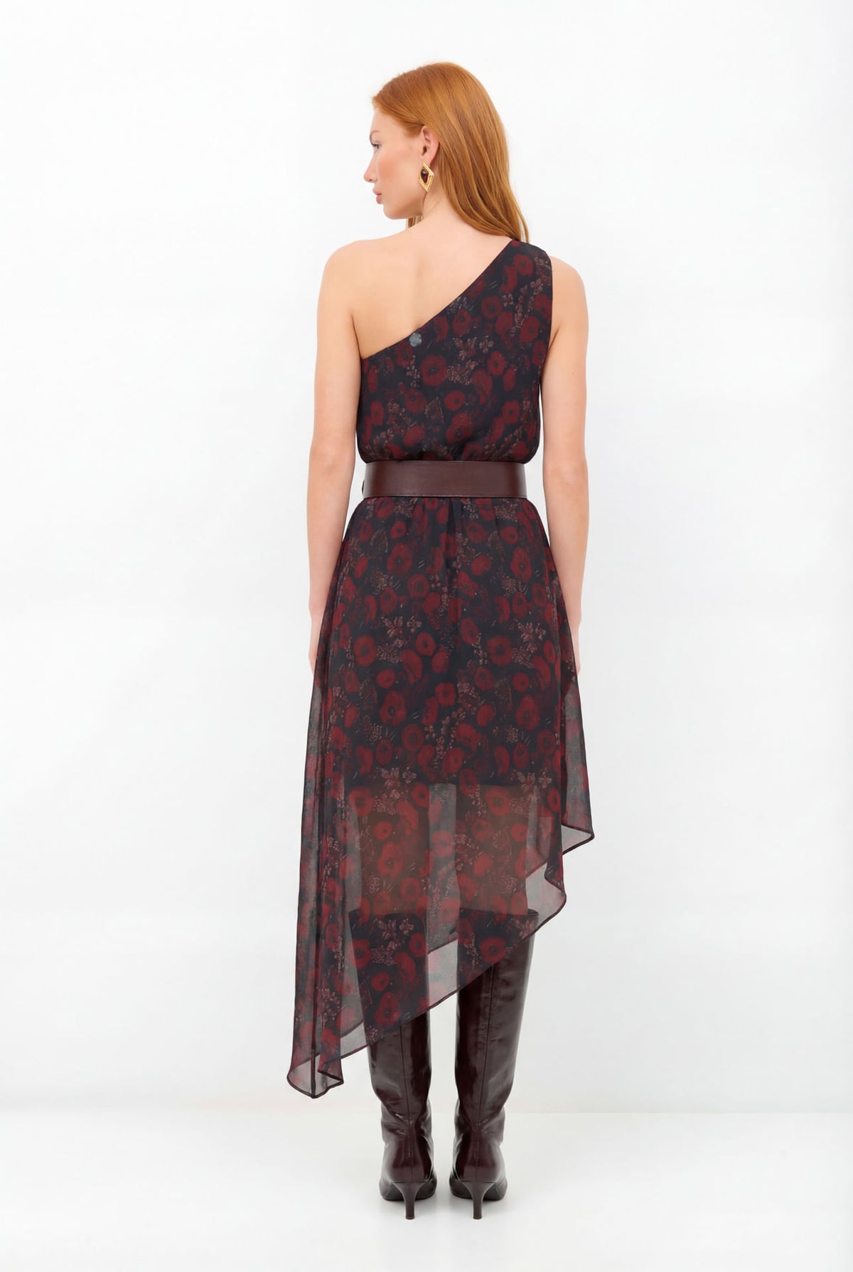 Vestido Estampa Floral ACT Feminino Velvet Garden