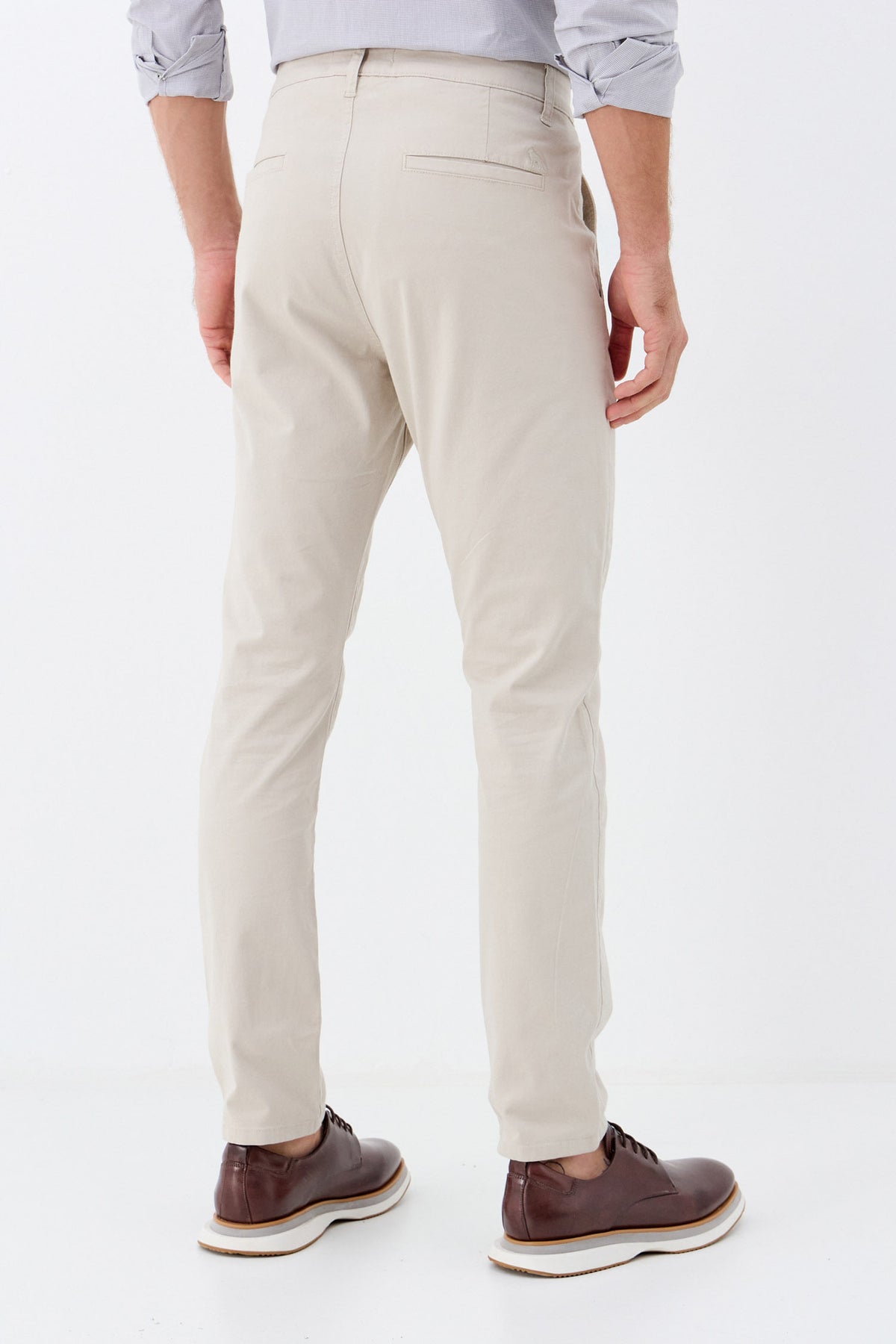Calça Scrivania Clássica Masculina Acostamento Natural