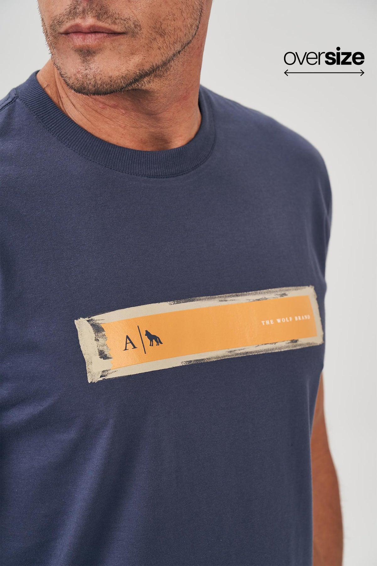 Camiseta Duct Tape Masculina Oversize Acostamento Preto
