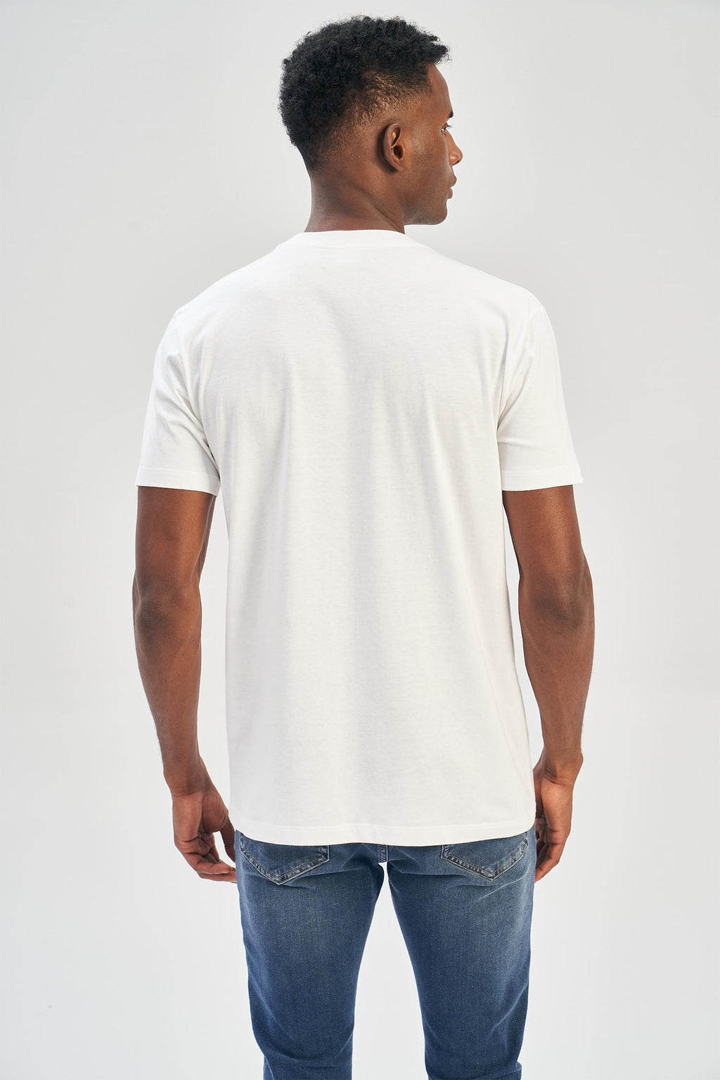 Camiseta Spray Masculina Acostamento Off White