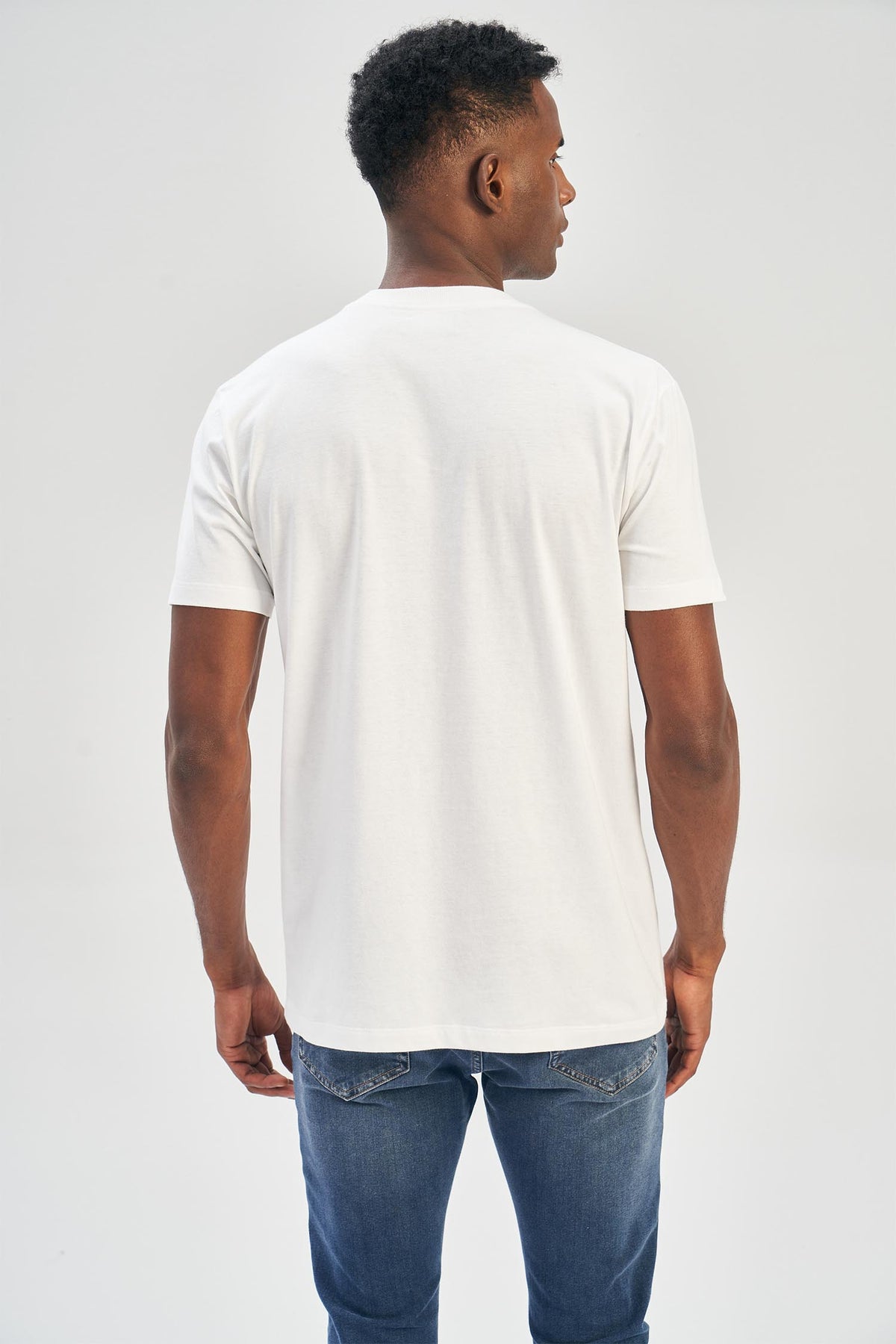 Camiseta Spray Masculina Acostamento Off White