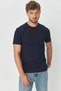 Camiseta Duo Lobo Masculina Acostamento Marinho