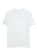 Camiseta Clássica Masculina Acostamento Branco