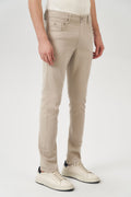 Calça Sarja Skinny Comfy Masculina Acostamento Verde Militar