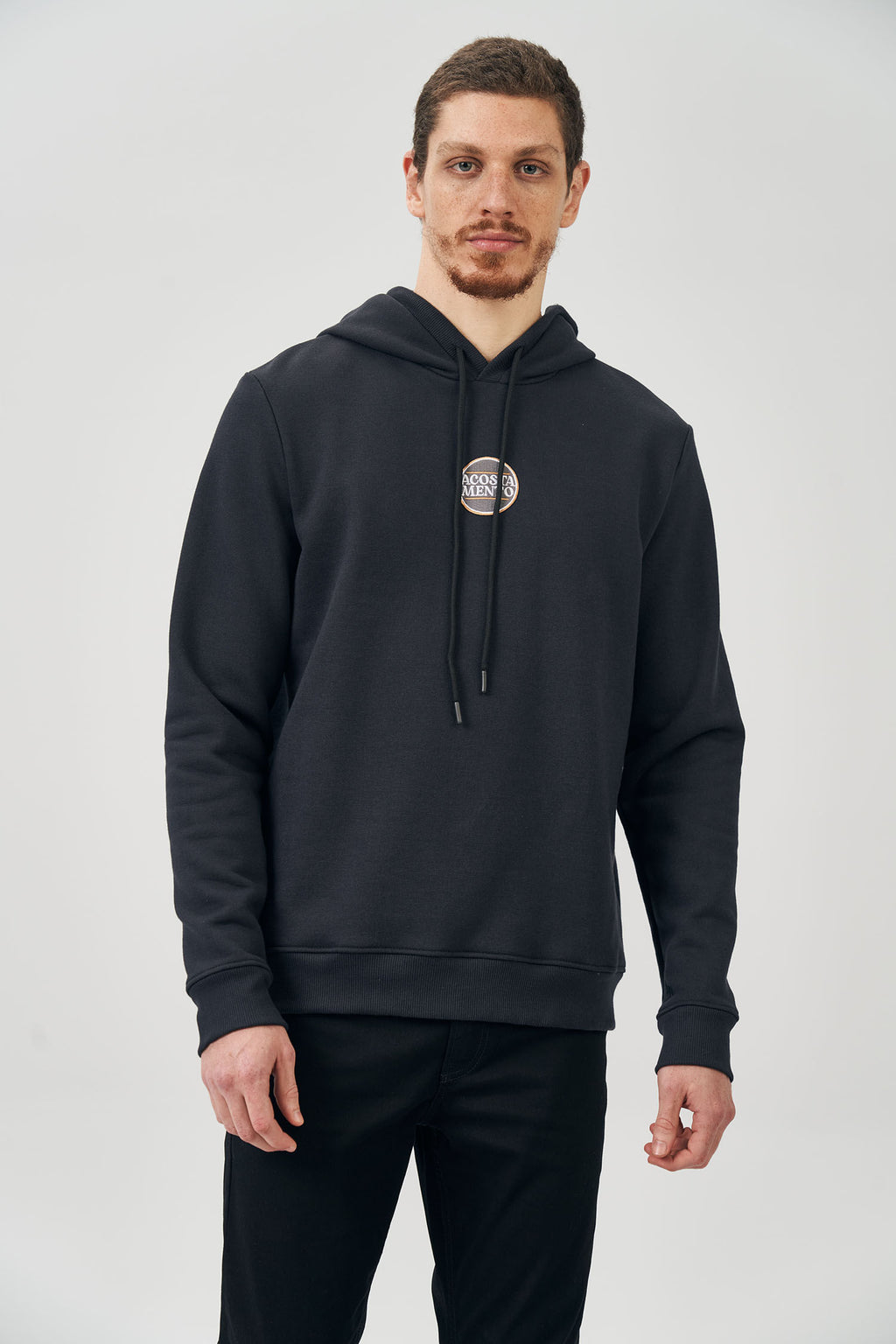 Blusão Moletom Circle Masculino Acostamento Preto