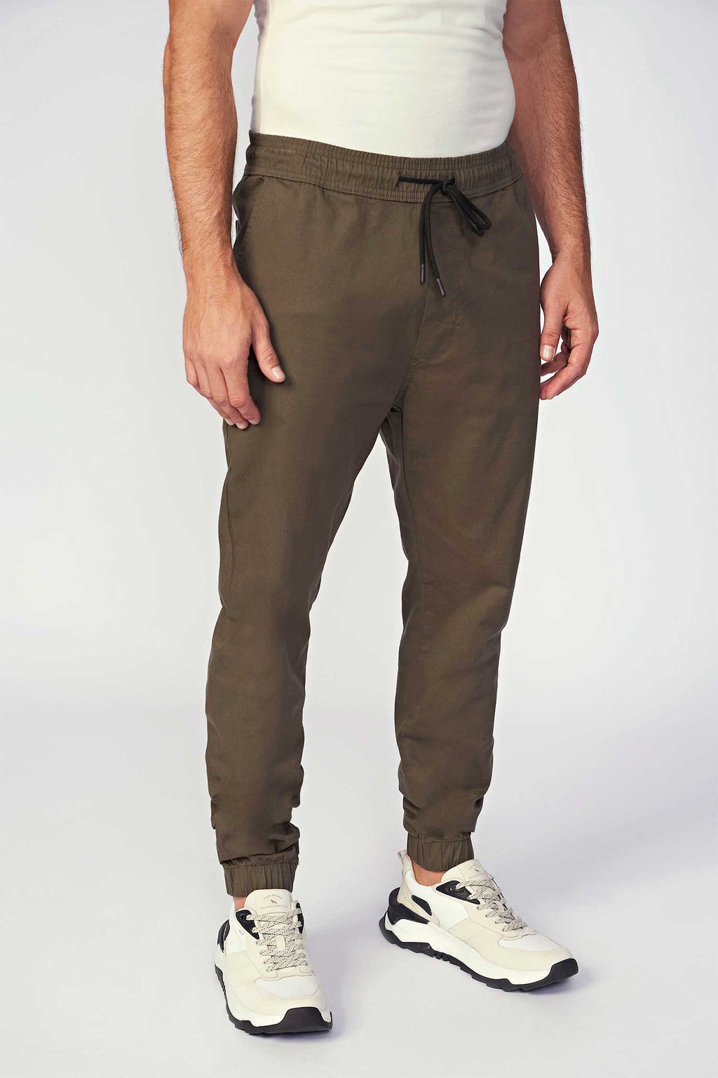 Calça Sarja Jogger Masculina Acostamento Verde Byron
