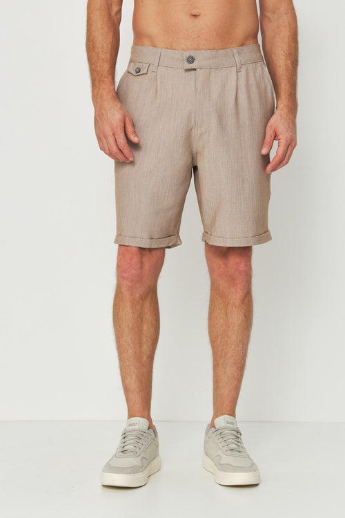 Bermuda Alfaiataria Masculina Acostamento Duna