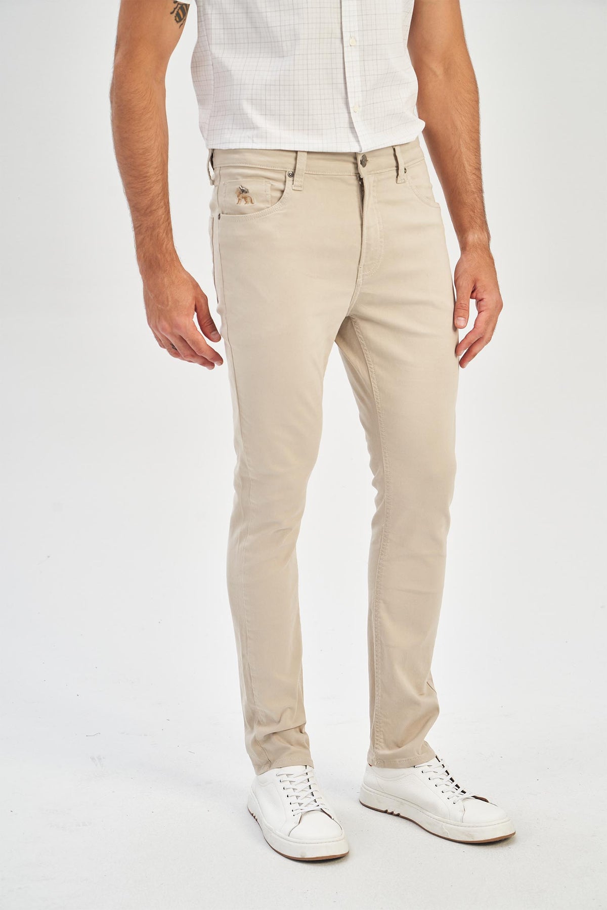 Calça Sarja Skinny Masculina Acostamento Goanna