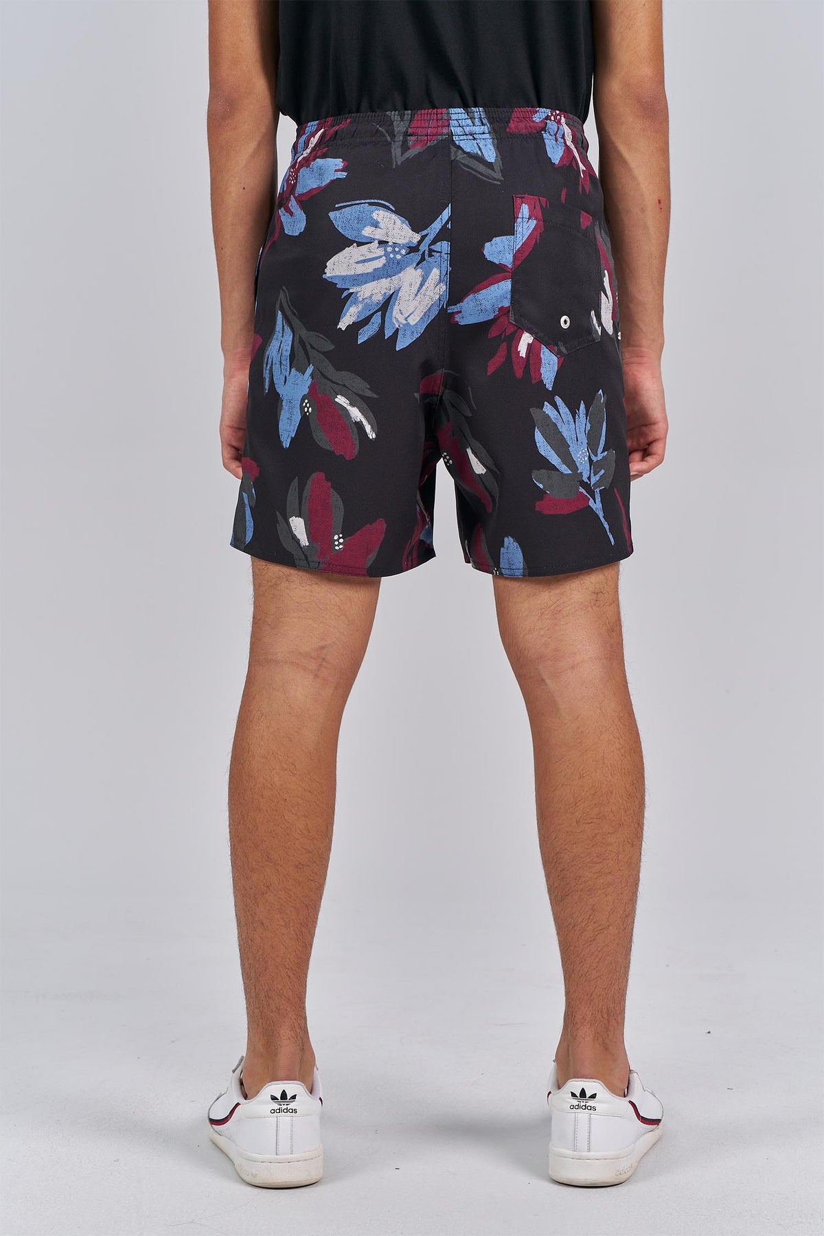 Short Estampado Menino Acostamento Next Dash Flower Preto