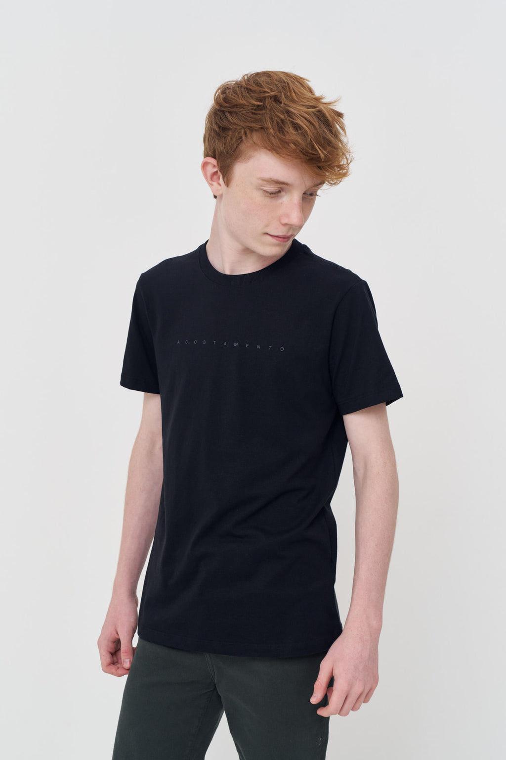 Camiseta Essencial Menino Acostamento Next Preto
