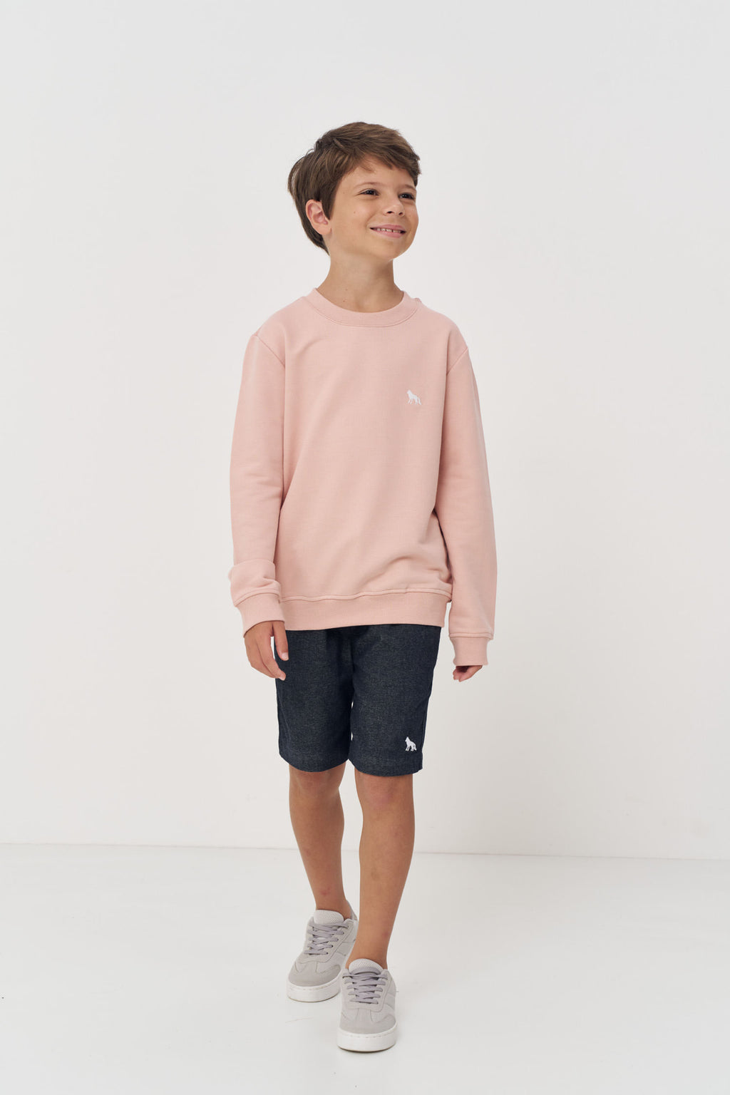 Blusão Minimalista Menino Acostamento Next Rosa Cha