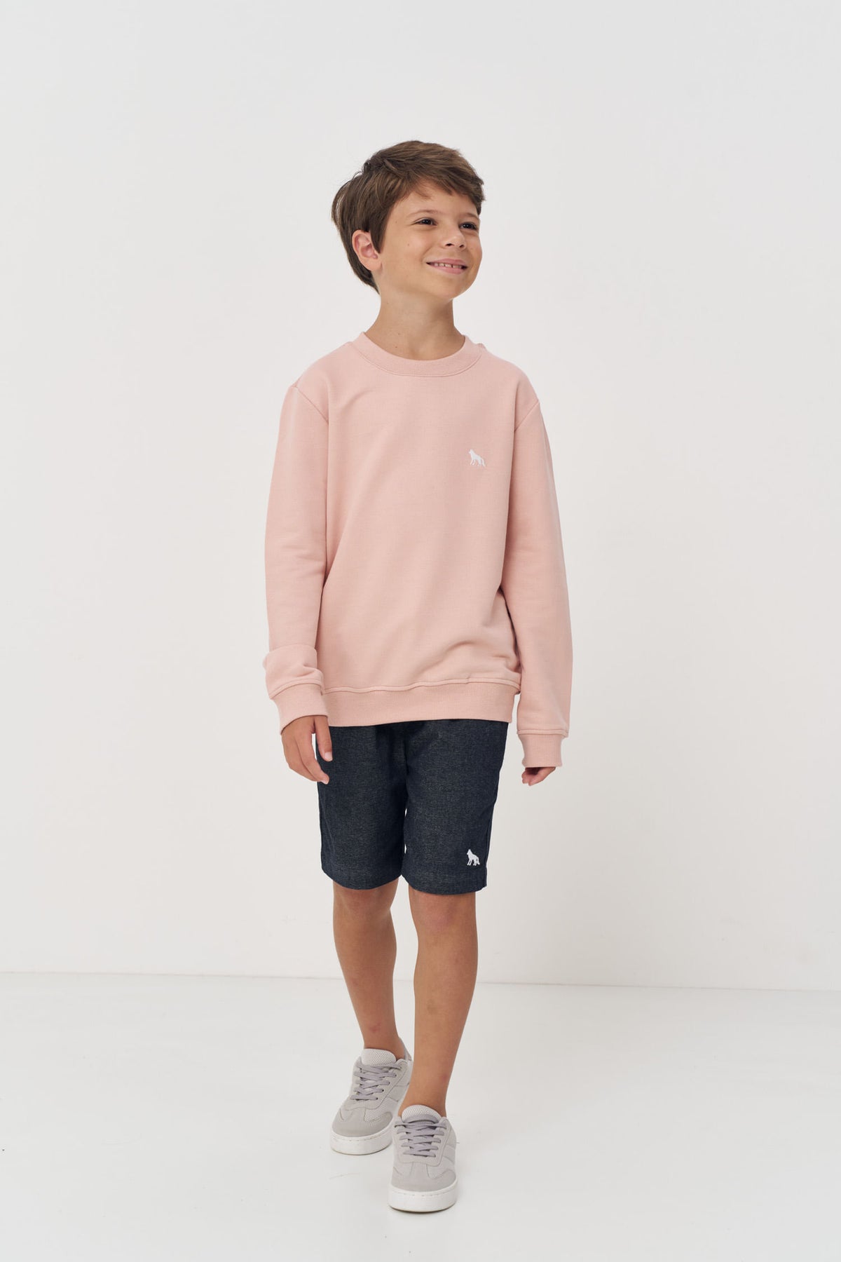 Blusão Minimalista Menino Acostamento Next Rosa Cha
