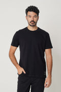 Camiseta Casual Basic Masculina Acostamento Preto