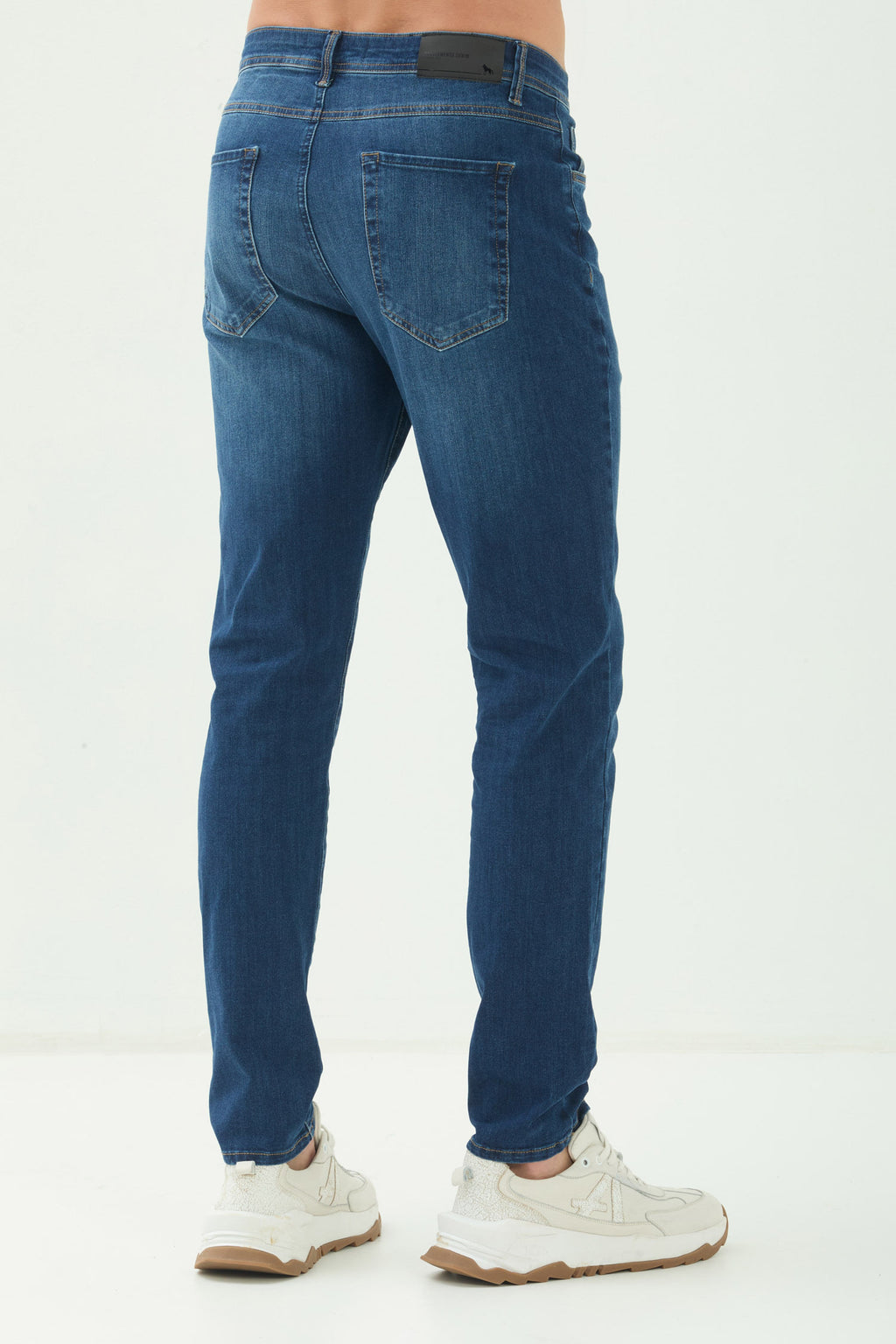 Calça Jeans Skinny 360 Flex Tech Masculina Acostamento Jeans Escuro