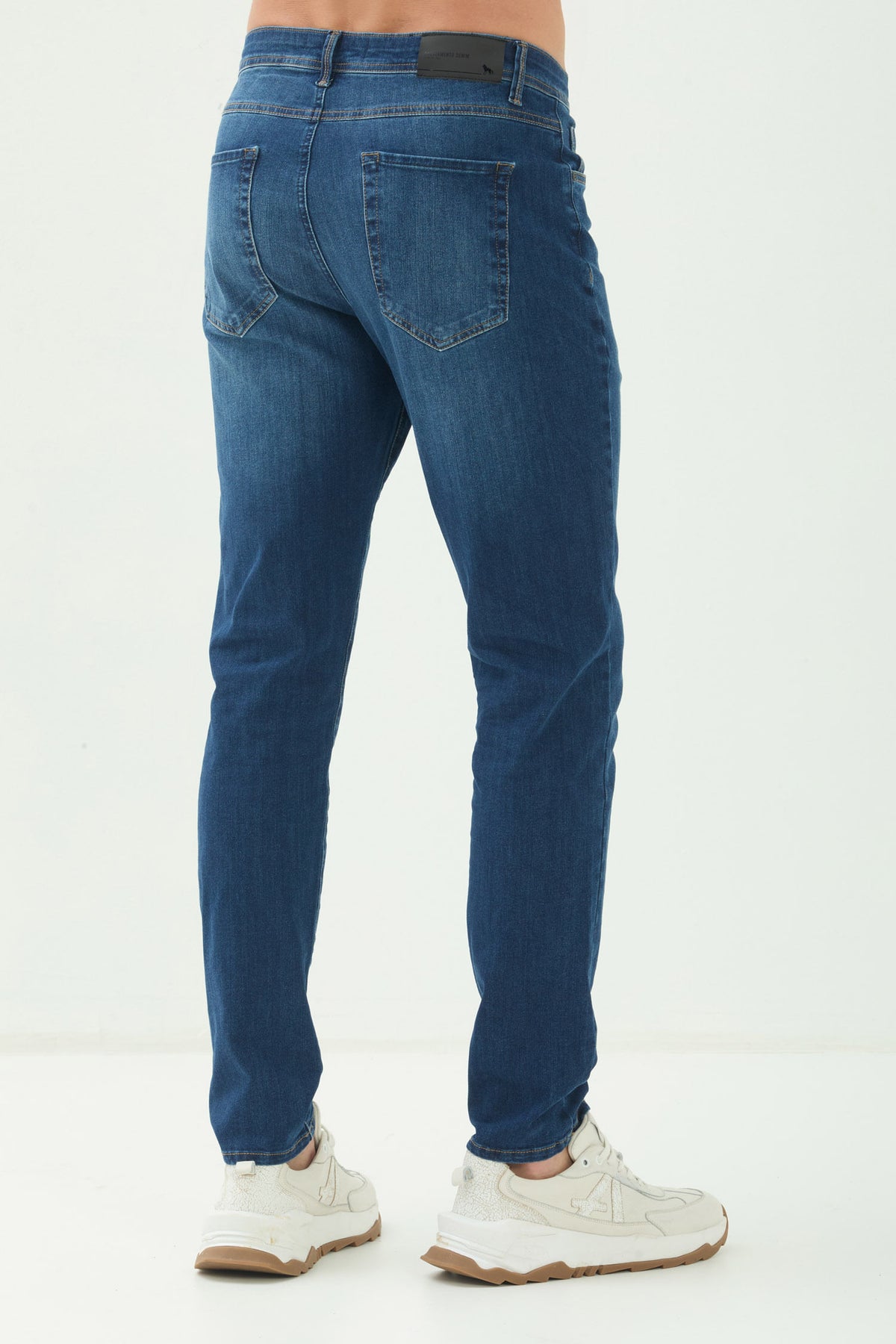 Calça Jeans Skinny 360 Flex Tech Masculina Acostamento Jeans Escuro