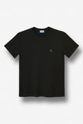 Camiseta Silk A com Lobo Masculino Acostamento Preto