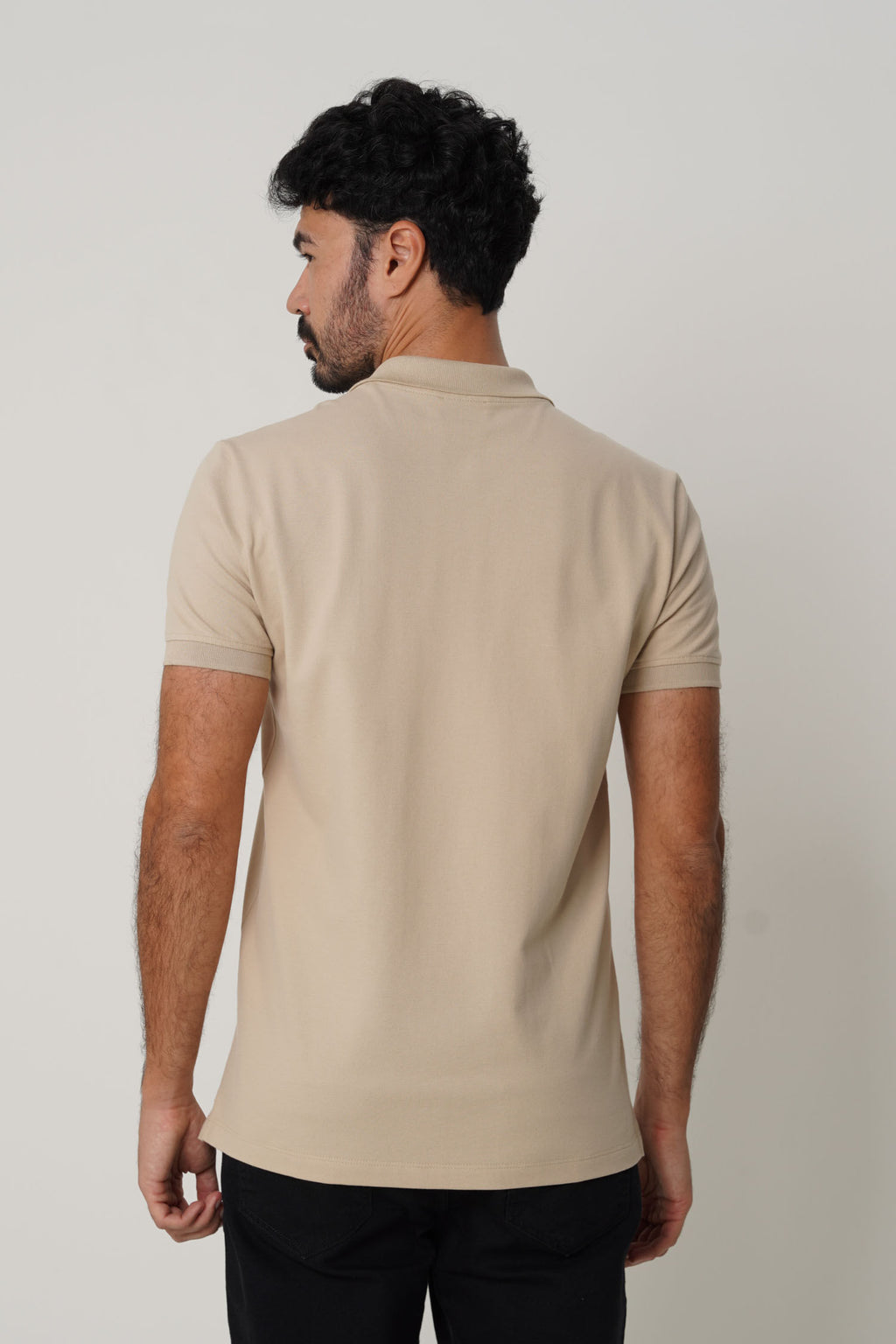 Polo Casual Basic Masculina Acostamento Goanna