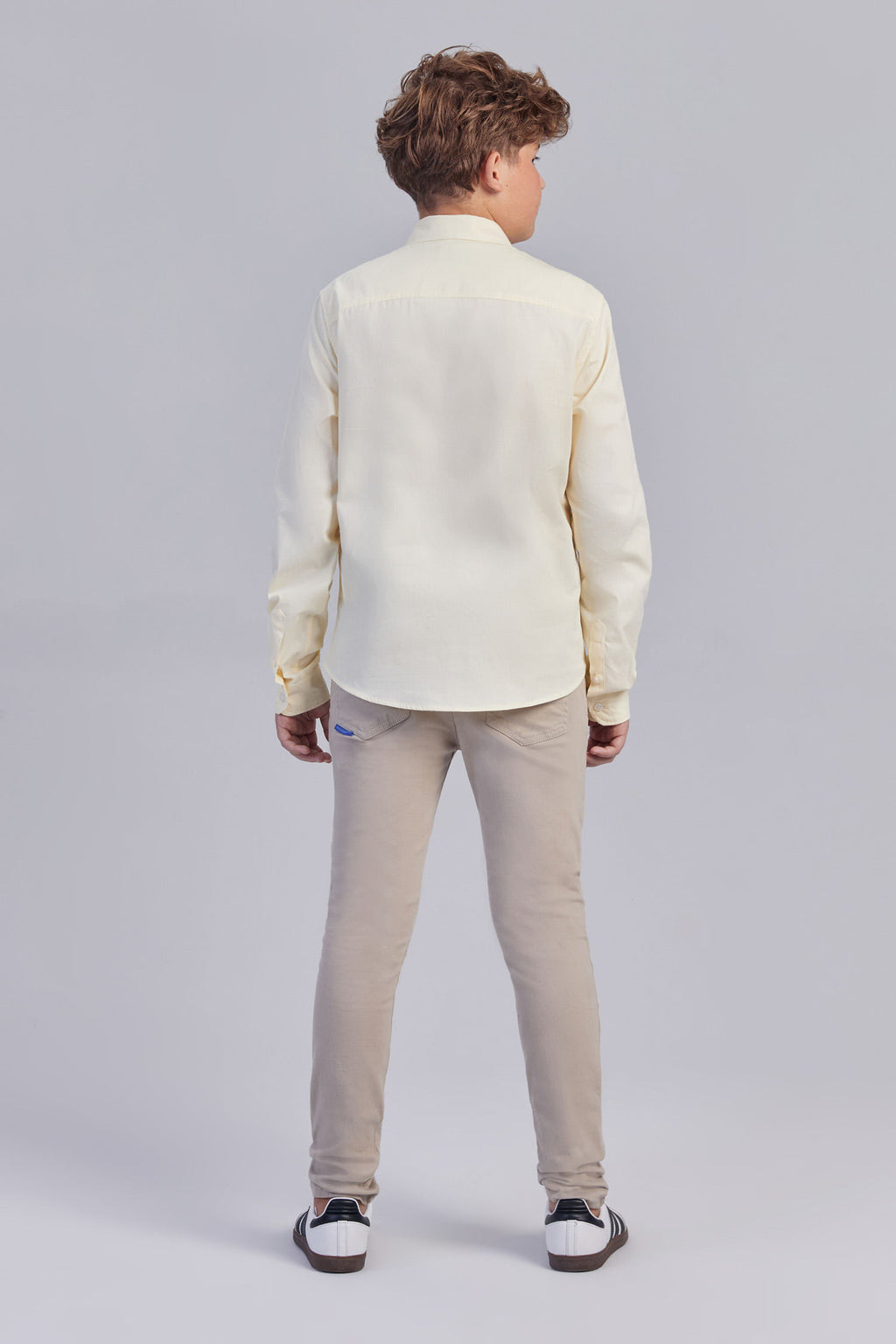 Camisa Formal Young Menino Acostamento Vanila