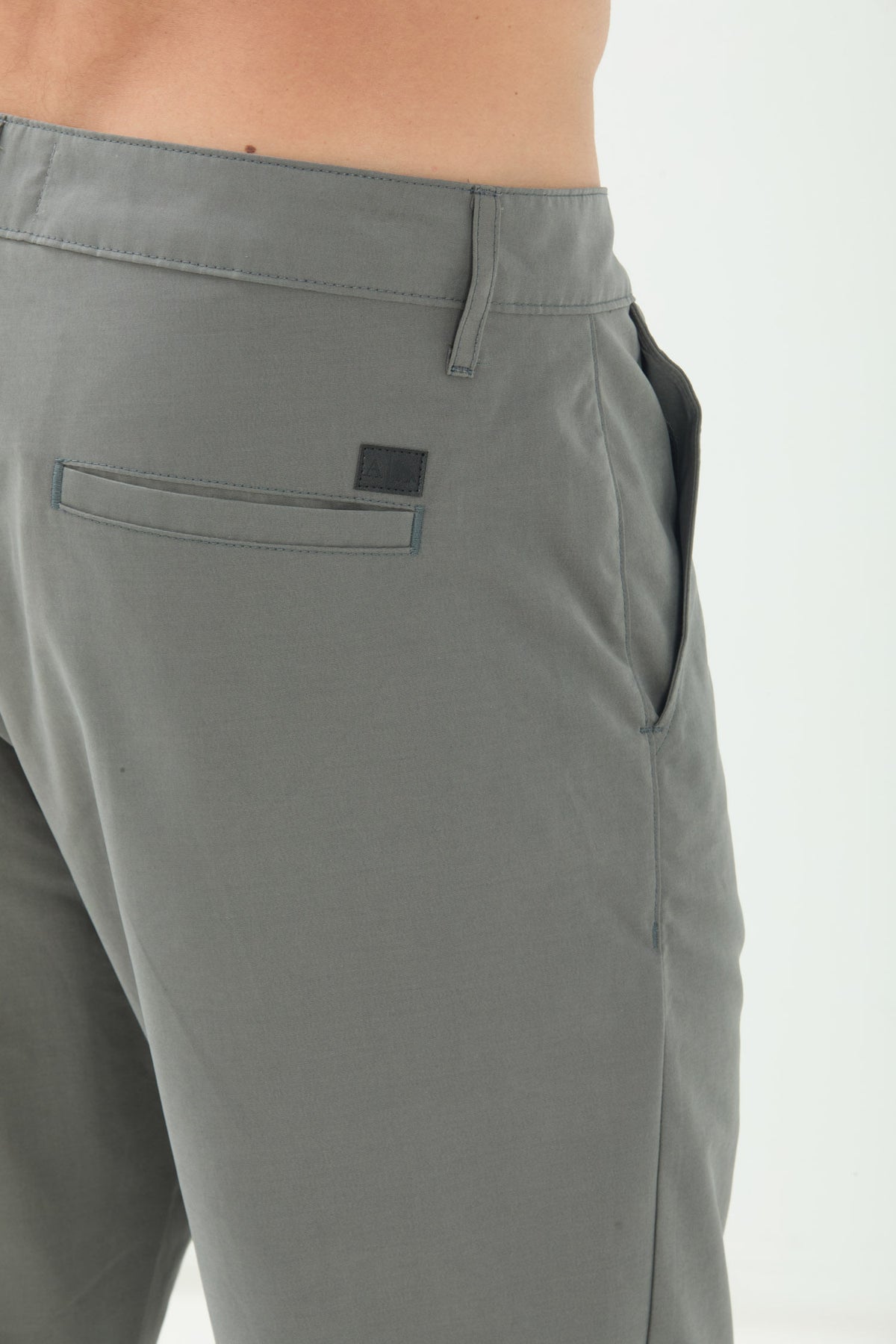 Calça Casual Masculina Acostamento Chumbo
