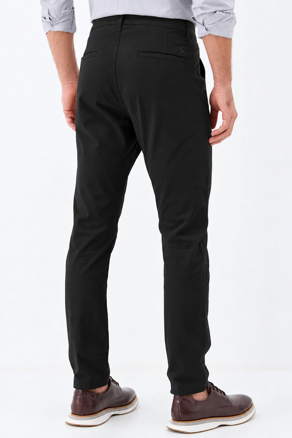Calça Scrivania Clássica Masculina Acostamento Preto